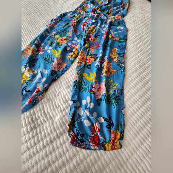 Jumpsuit shoulders off, waist with elastic size Large - Picture 12 of 12